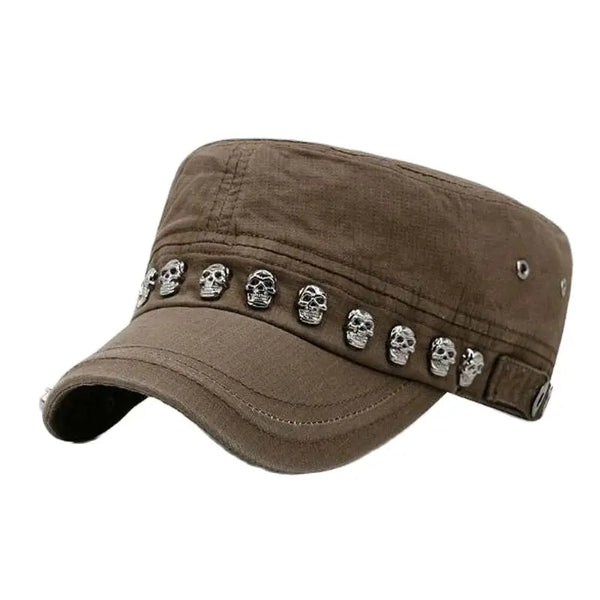 Skull Rivet Military Hats