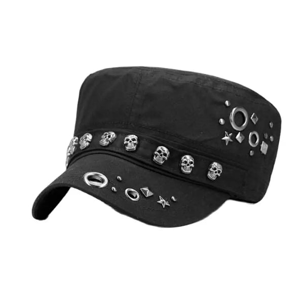 Skull Rivet Military Hats