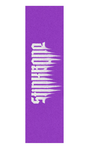 StinkBone Logo Griptape White Letters 33" Long X 9" Wide