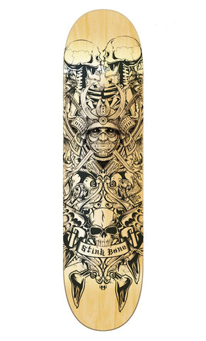 Skull Warrior Skate Deck
