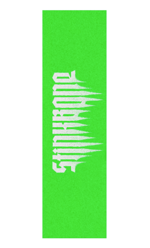 StinkBone Logo Griptape White Letters 33" Long X 9" Wide