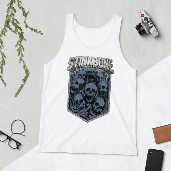 StinkBone Screaming Skulls Tank Top