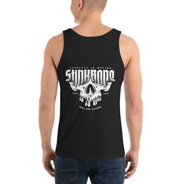 StinkBone Skull Tank Top+Black Back