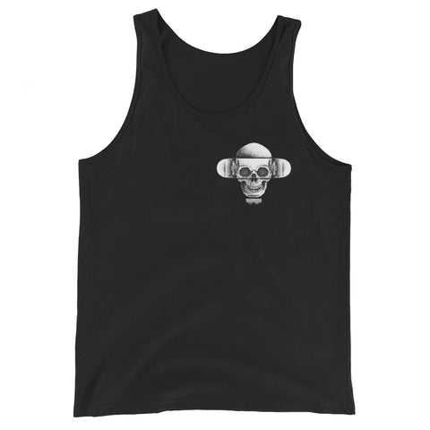 StinkBone Skull & Board Unisex Tank Top