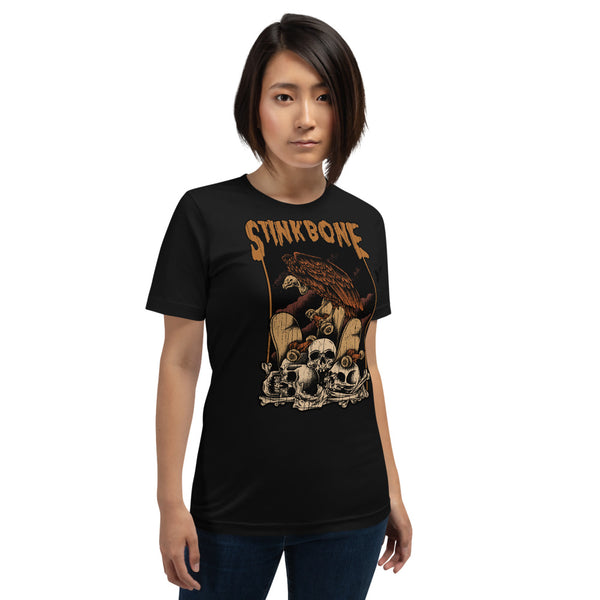 StinkBone Skull Pile Short-Sleeve T-Shirt