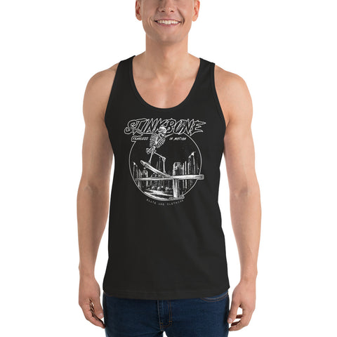 StinkBone Grinder tank top (unisex)