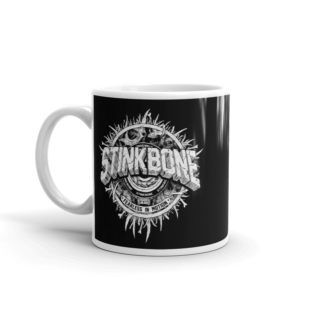 StinkBone Skate Wheel Mug