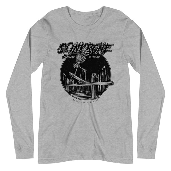 StinkBone Grinder Long-Sleeve Guys and Gals T-Shirt