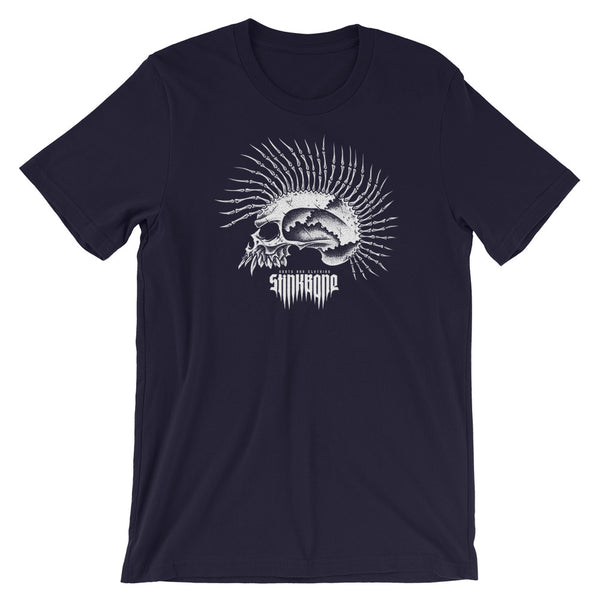 StinkBone Spiked Skull Short-Sleeve Unisex T-Shirt