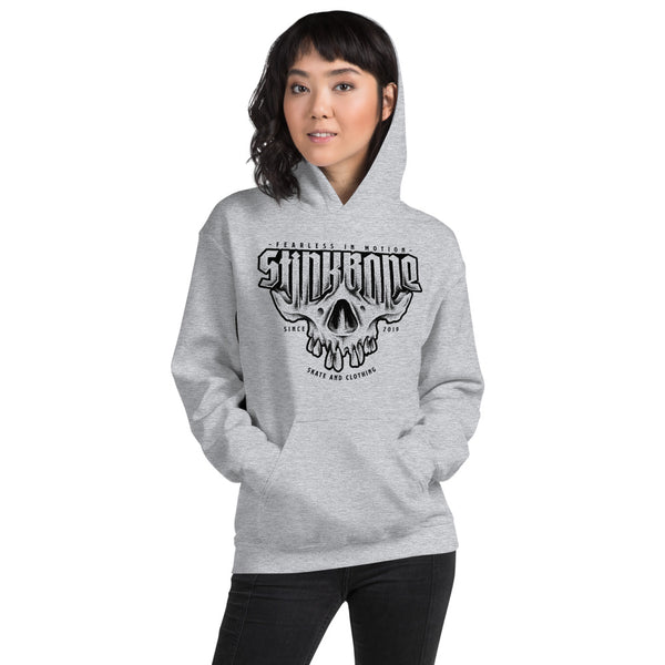 StinkBone Unisex Hoodie Black Logo