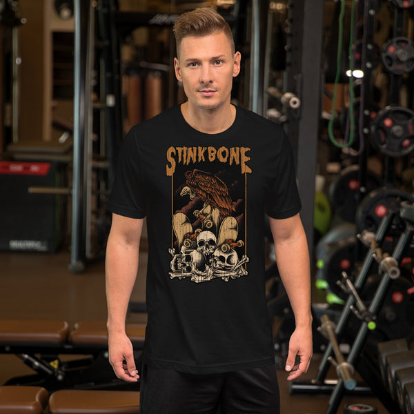 StinkBone Skull Pile Short-Sleeve T-Shirt