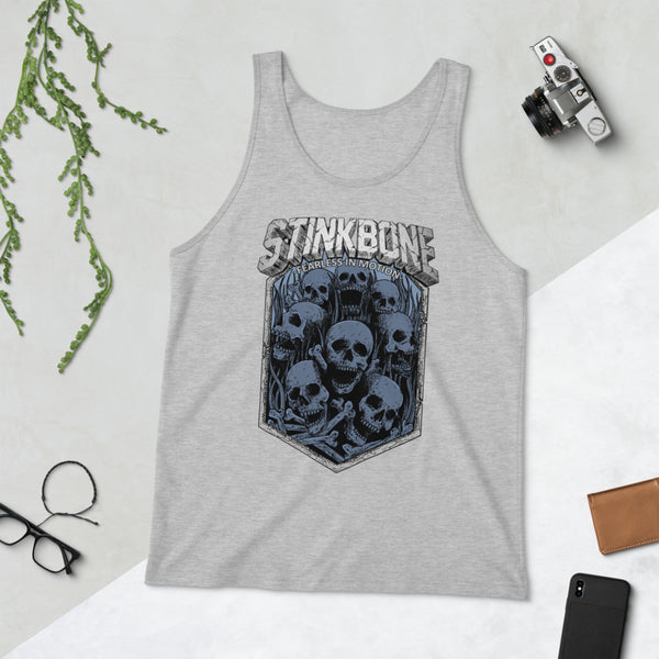 StinkBone Screaming Skulls Tank Top