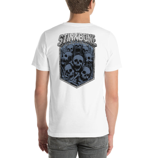 StinkBone Screaming Skulls Mens Short-Sleeve T-Shirt