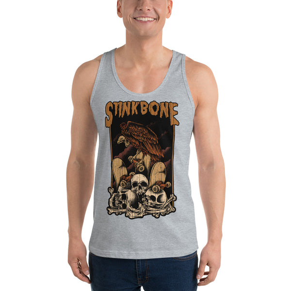 StinkBone Skull Pile Classic tank top (unisex)