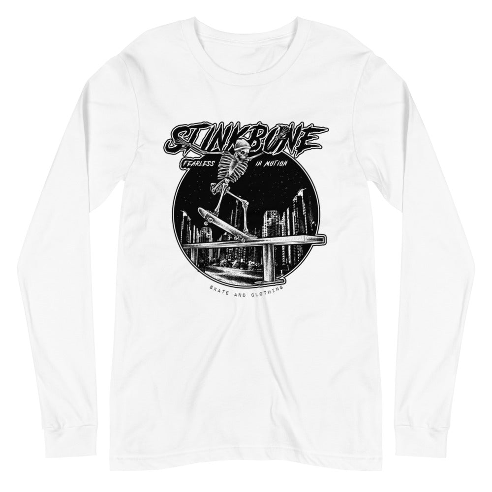 StinkBone Grinder Long-Sleeve Guys and Gals T-Shirt