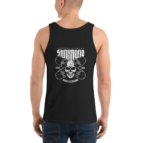 StinkBone Skull & Boards Unisex Tank Top