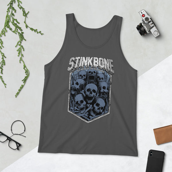 StinkBone Screaming Skulls Tank Top