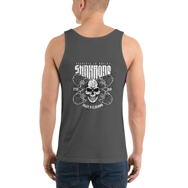 StinkBone Skull & Boards Unisex Tank Top