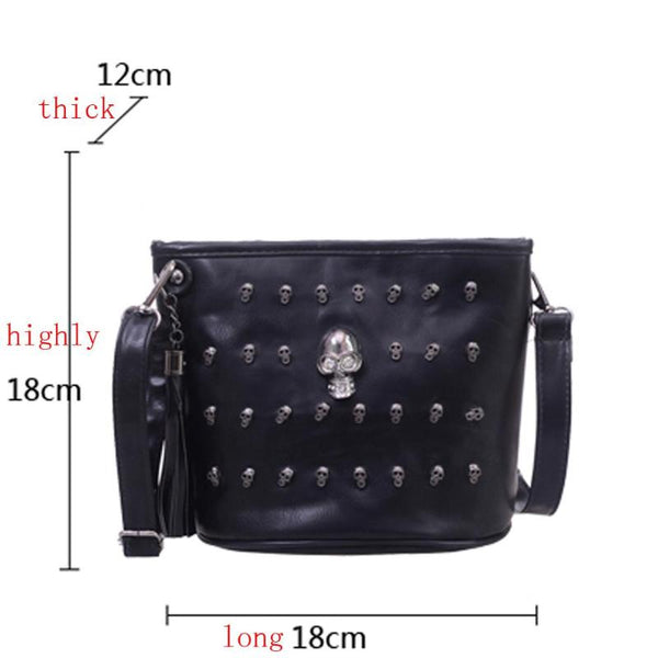 Skull Design Women Handbag