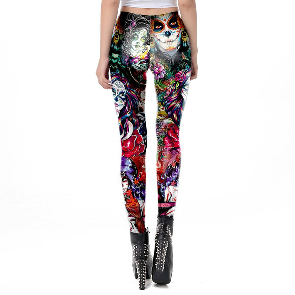 Dead Girl High Waisted Yoga Leggings