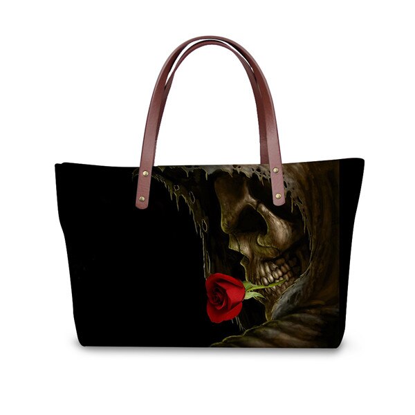 Skull Design Women Tote/Cross Body Bag  in Many Designs