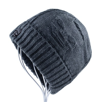 Super Cool Skull Beanies Knitted wool gorro cap