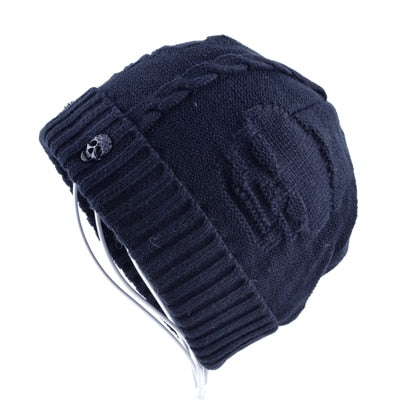 Super Cool Skull Beanies Knitted wool gorro cap