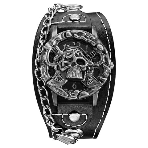 Skull Quartz Wrist Watch