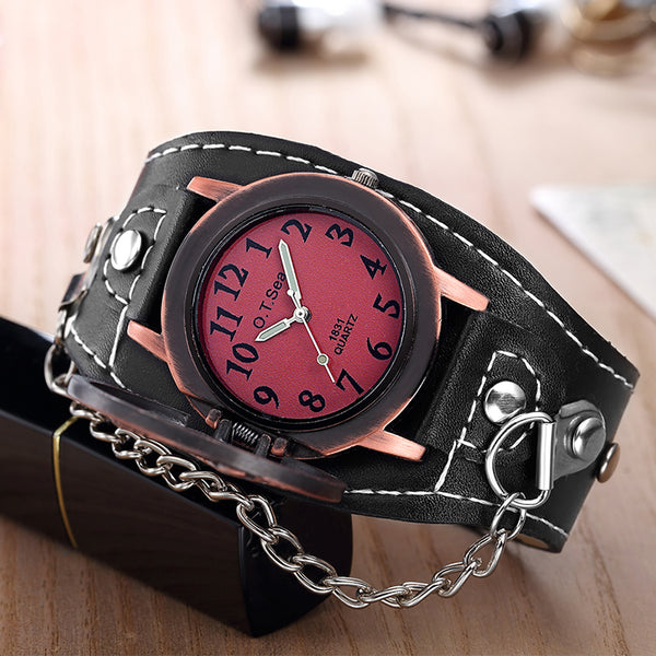 Skull Quartz Wrist Watch