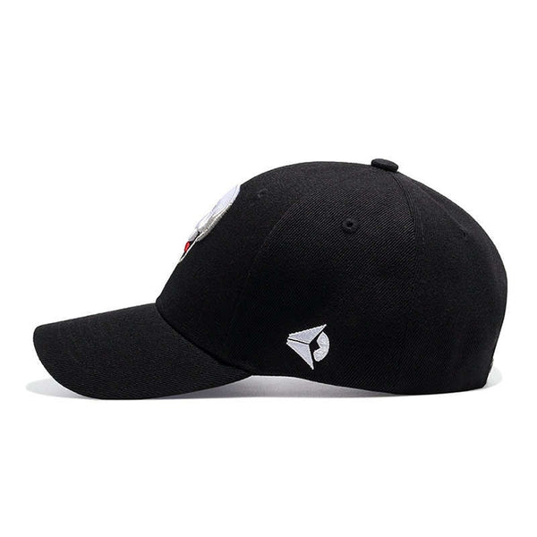 Skull Hat Snapback Cap Embroidery tongue Adjustable